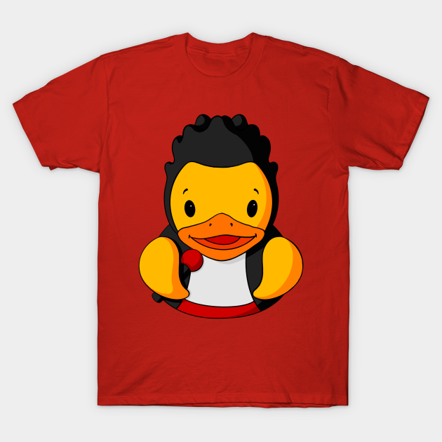 Rock Band Singer Rubber Duck Rubber Duckie T Shirt TeePublic